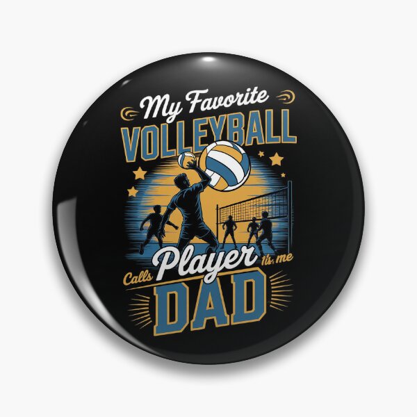 Item preview, Fathers Day Volleyball Father Volleyball Dad  designed and sold by MarkLeedsArt.