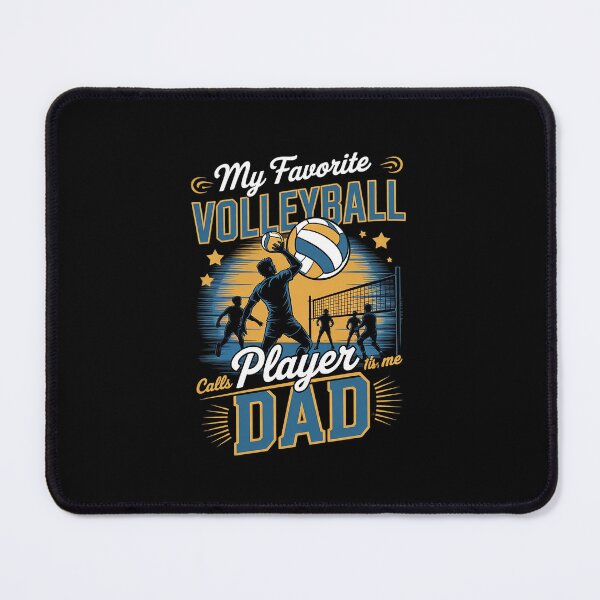 Item preview, Fathers Day Volleyball Father Volleyball Dad designed and sold by MarkLeedsArt.