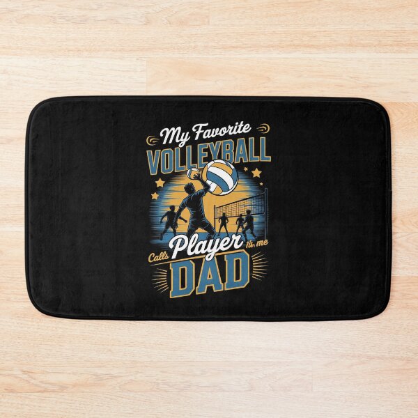 Item preview, Fathers Day Volleyball Father Volleyball Dad  designed and sold by MarkLeedsArt.