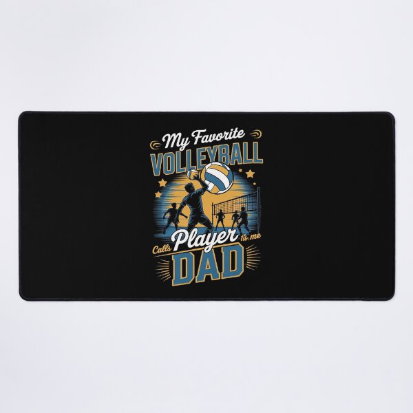 Item preview, Fathers Day Volleyball Father Volleyball Dad  designed and sold by MarkLeedsArt.