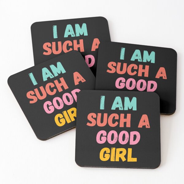 Item preview, I AM SUCH A GOOD GIRL | Retro Colorful Quote designed and sold by Cevil.