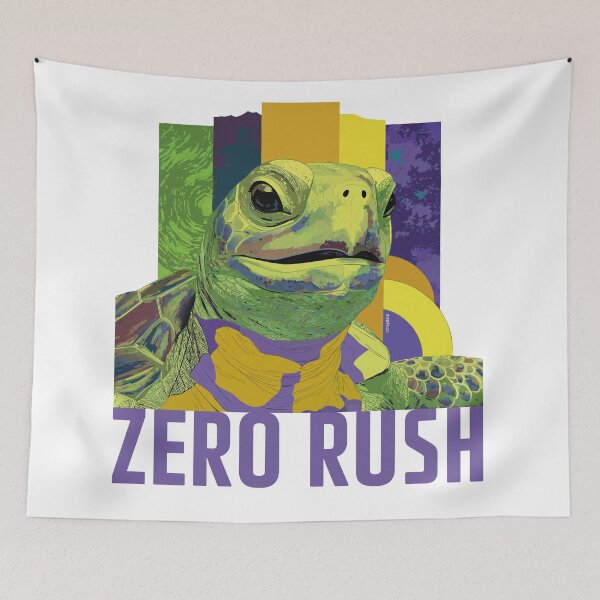 Item preview, Zero Rush Turtle Portrait designed and sold by Meydale.