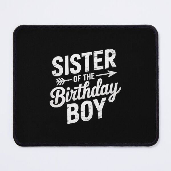 Item preview, Sister of the birthday boy son matching family designed and sold by DigitaldeligArt.