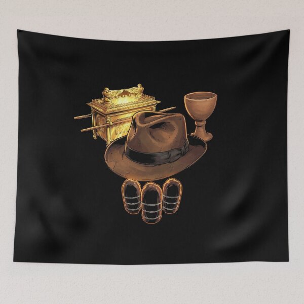 Item preview, Retro Adventure Archeologist Fedora Artifacts Art designed and sold by Fenay Designs.