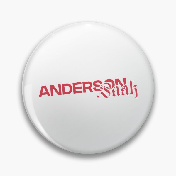 Item preview, Anderson .Paak Red Typography Logo Design designed and sold by Novaque.