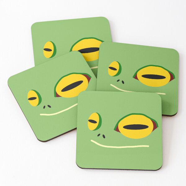 Item preview, Frog Face Illustration designed and sold by Miryou.