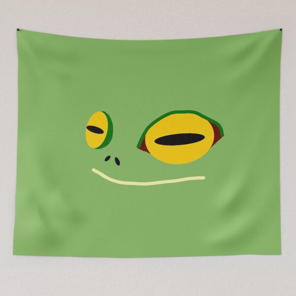 Item preview, Frog Face Illustration designed and sold by Miryou.