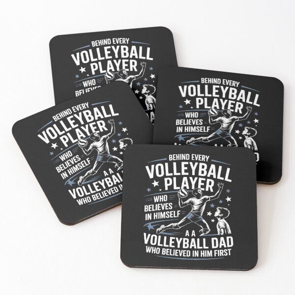 Item preview, Behind Volleyball Player Is Volleyball Dad Fathers Day  designed and sold by MarkLeedsArt.