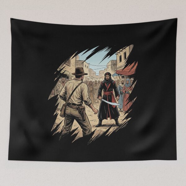Item preview, Retro Adventure Hero Marketplace Duel Art designed and sold by Fenay Designs.