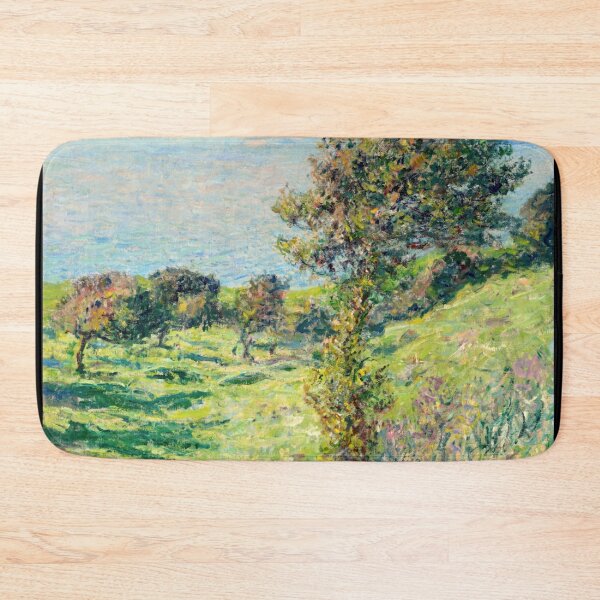 Item preview, Coup De Vent by Claude Monet: Impressionist Coastal Landscape Poster designed and sold by artofuniverse.