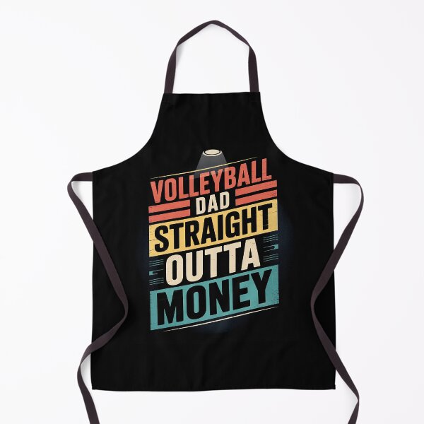 Item preview, Volleyball Dad Straight Outta Money designed and sold by MarkLeedsArt.