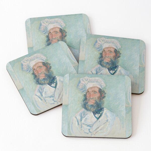Item preview, Der Koch Le Pere Paul Monsieur Paul by Claude Monet: Impressionist Chef Portrait designed and sold by artofuniverse.