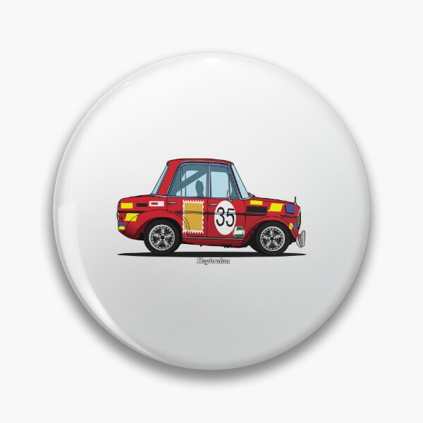 Item preview, Chibi Tooned Red Pig Rote Sau 300 SEL 6.8 AMG designed and sold by Heybratan.
