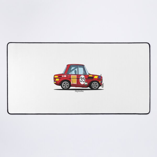 Item preview, Chibi Tooned Red Pig Rote Sau 300 SEL 6.8 AMG designed and sold by Heybratan.