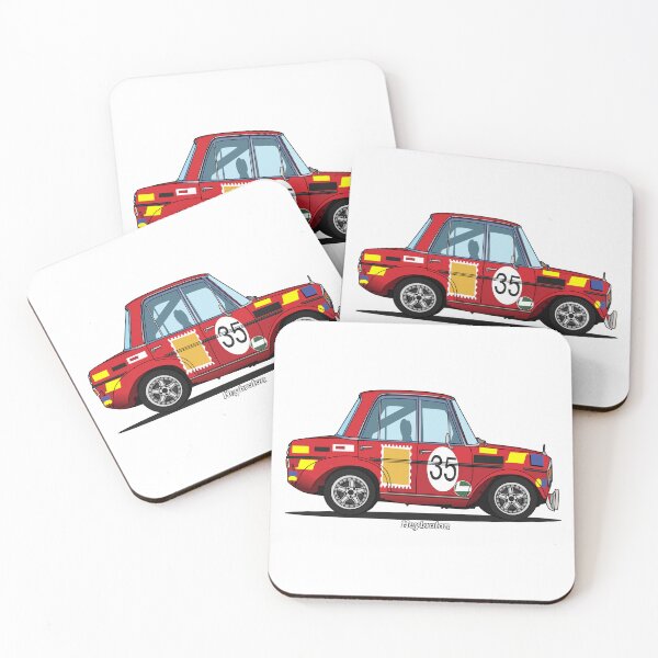 Item preview, Chibi Tooned Red Pig Rote Sau 300 SEL 6.8 AMG designed and sold by Heybratan.