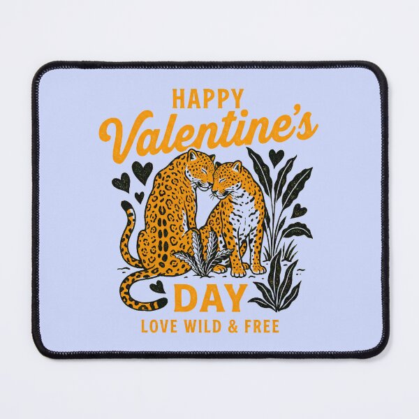 Item preview, Love Wild and Free Vintage Leopard Valentine designed and sold by zzz888.