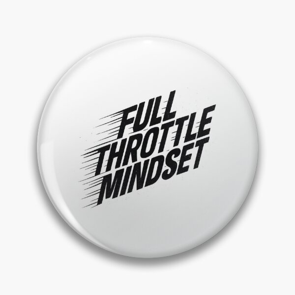 Item preview, Full Throttle Mindset - Speed-Distorted Sports Typography designed and sold by MKreative Studio.