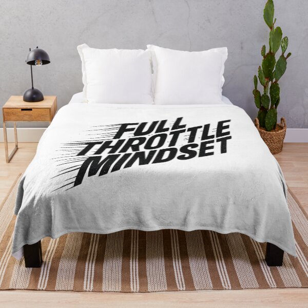 Item preview, Full Throttle Mindset - Speed-Distorted Sports Typography designed and sold by MKreative Studio.