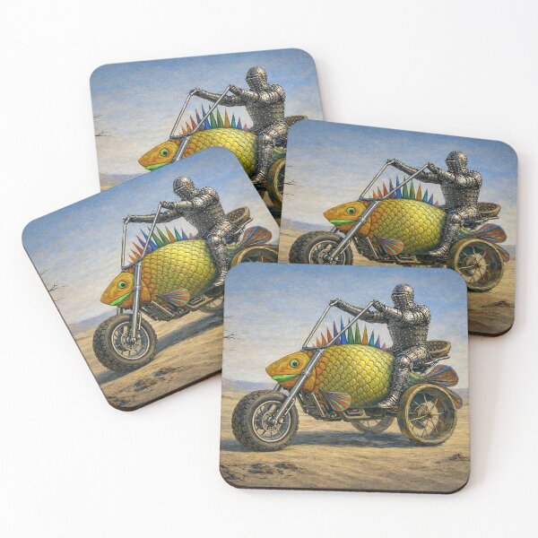 Item preview, Surreal Knight in Armor – Absurd Concept Art designed and sold by busurman.