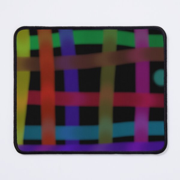 Item preview, Colorful Grid on Black designed and sold by masabo.