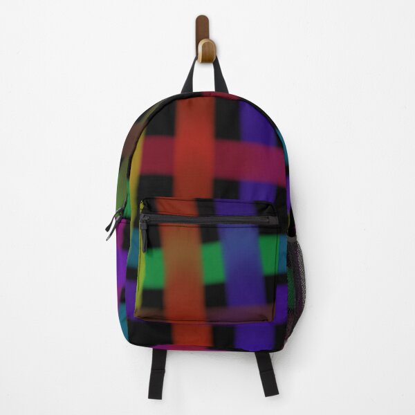 Item preview, Colorful Grid on Black designed and sold by masabo.