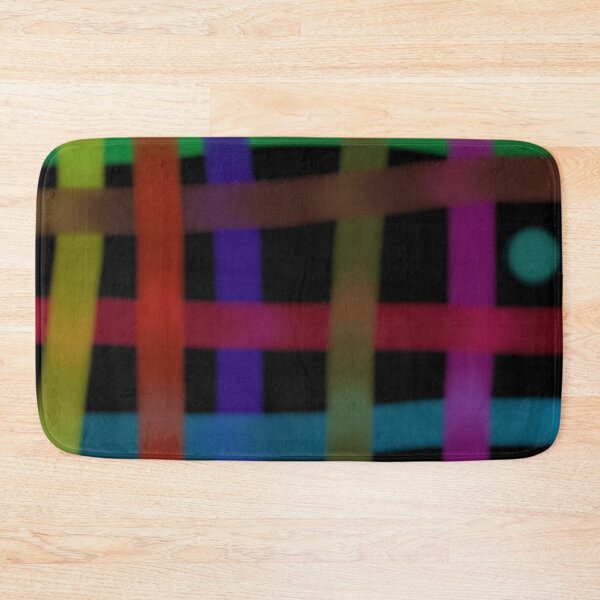 Item preview, Colorful Grid on Black designed and sold by masabo.