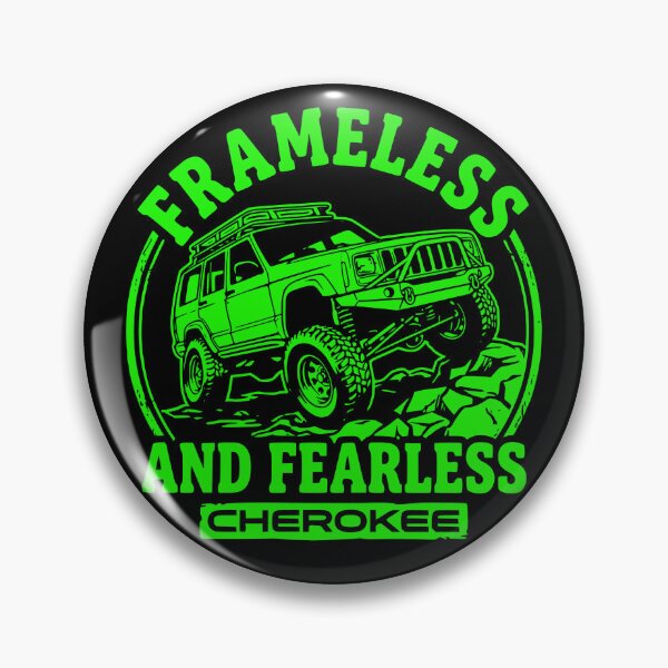 Item preview, Cherokee XJ 4x4 Off Road Frameless and Fearless Green designed and sold by Off-Road-Zone.