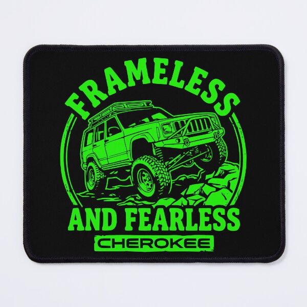 Item preview, Cherokee XJ 4x4 Off Road Frameless and Fearless Green designed and sold by Off-Road-Zone.