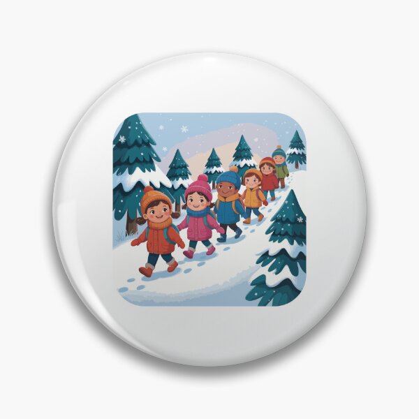 Item preview, Children on a walk in the forest designed and sold by desinganddecor.