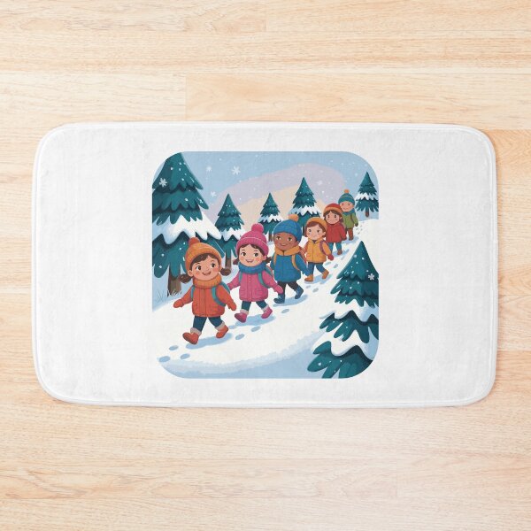 Item preview, Children on a walk in the forest designed and sold by desinganddecor.
