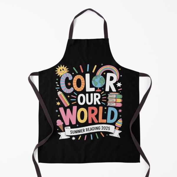 Item preview, 2025 Color Our World Book Summer Reading Program designed and sold by DigitaldeligArt.