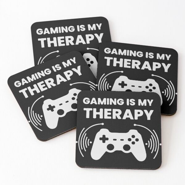 Item preview, Gaming Is My Therapy T-Shirt  Funny Gamer Quote Controller Tee designed and sold by Design-Pro-21.