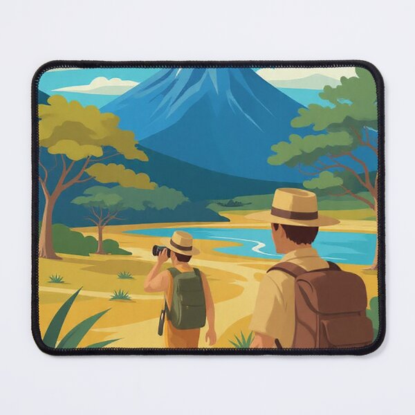 Item preview, Tanzania Africa travel poster designed and sold by Arctic frame studio.