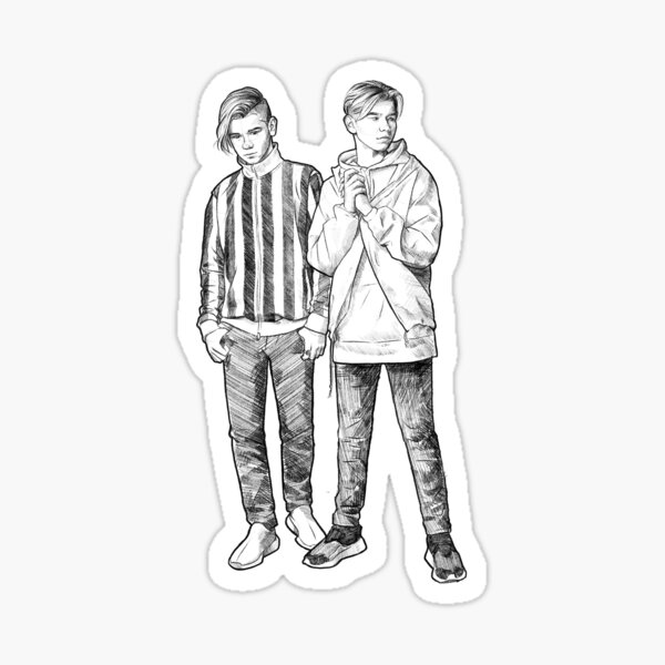 Marcus und Martinus Sketch Sticker