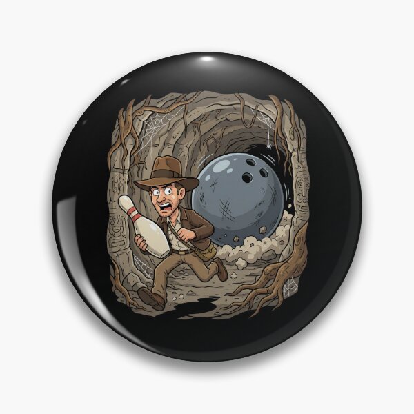 Item preview, Funny Adventure Bowling Ball Escape Art designed and sold by Fenay Designs.