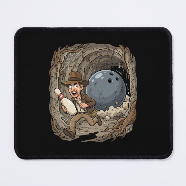 Item preview, Funny Adventure Bowling Ball Escape Art designed and sold by Fenay Designs.
