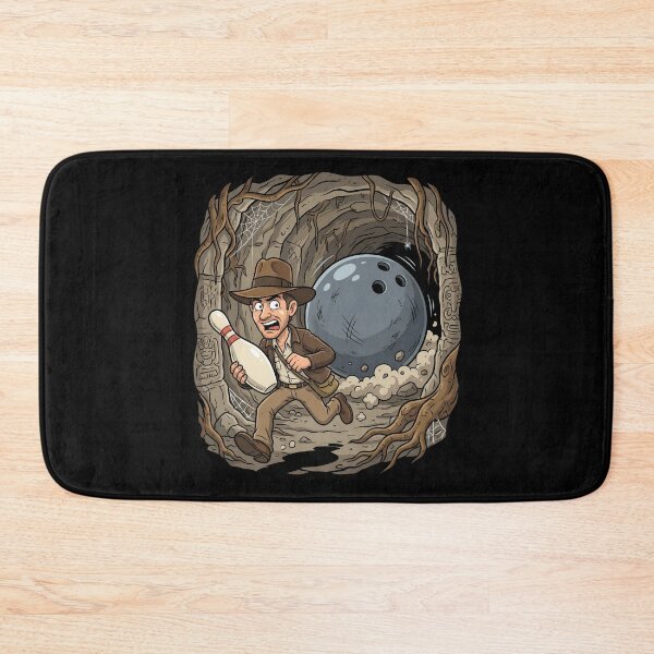 Item preview, Funny Adventure Bowling Ball Escape Art designed and sold by Fenay Designs.
