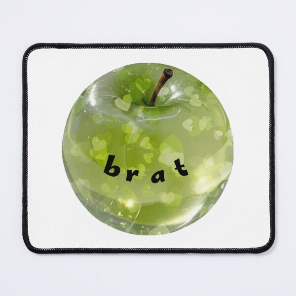 Item preview, Crystal green apple with hearts glitter. Brat. designed and sold by YaroshMaria.