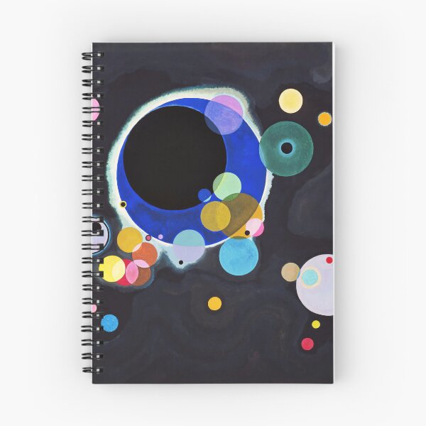 Item preview, Several Circles Abstract Art Kandinsky HD 4K designed and sold by Retr0Tshirts.