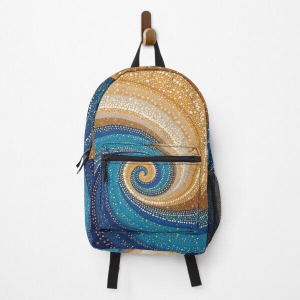 Item preview, Aboriginal Inspired Dot Art - Water Sand Whirlwind designed and sold by GrinGalore.
