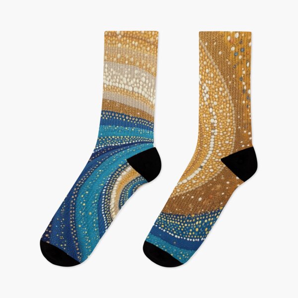 Item preview, Aboriginal Inspired Dot Art - Water Sand Whirlwind designed and sold by GrinGalore.