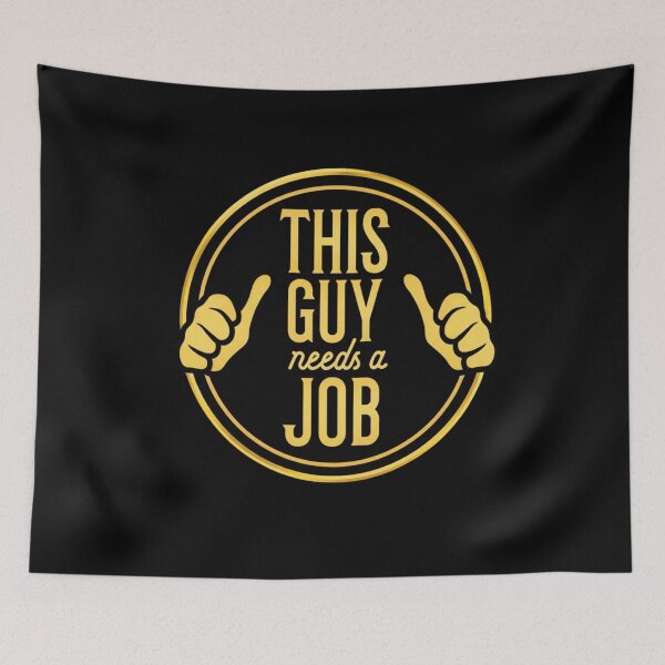 Item preview, This Guy Needs A Job (But Not Your Corporate Bullshit) designed and sold by Liberty4Punk.