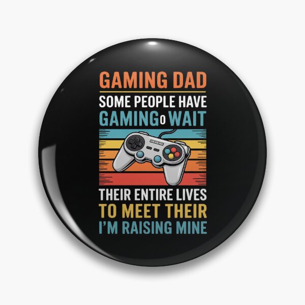 Item preview, Gaming Dad Gaming Buddy Father's Day Tee Daddy Gamer Humor designed and sold by MarkLeedsArt.