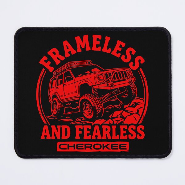 Item preview, Cherokee XJ 4x4 Off Road Frameless and Fearless Red designed and sold by Off-Road-Zone.
