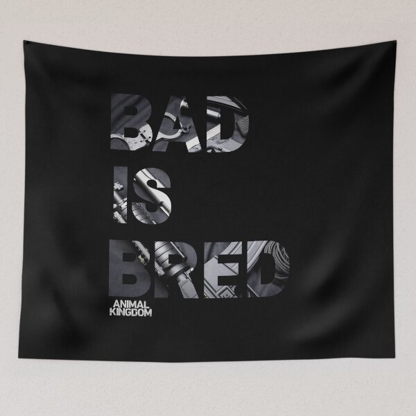 Item preview, Animal Kingdom Inspired “Bad Is Bred” T-Shirt – Gritty Crime Drama Fan Art Tee – Dark Oceanside Outlaw Graphic Shirt designed and sold by DimensionShift.