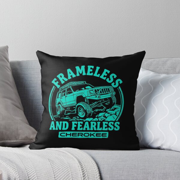 Item preview, Cherokee XJ 4x4 Off Road Frameless and Fearless Teal designed and sold by Off-Road-Zone.