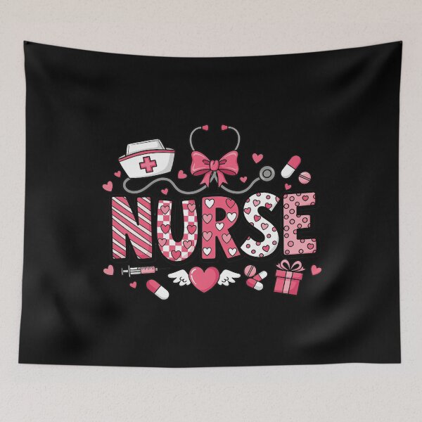Item preview, Nurse Valentine's Day Heart Stethoscope ER ICU NICU RN Nurse designed and sold by OlakunleOloroz.