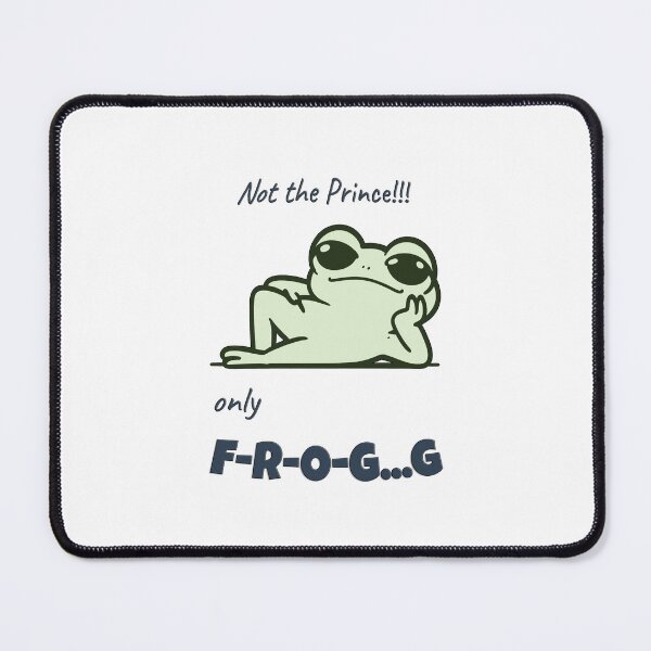 Item preview, Not the Prince, only a FROG designed and sold by WorkXPlay.