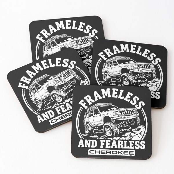 Item preview, Cherokee XJ 4x4 Off Road Frameless and Fearless White designed and sold by Off-Road-Zone.