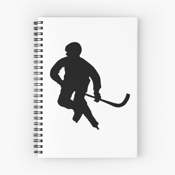 Item preview, Bandy Player Silhouette – Scandinavian Winter Sport Design designed and sold by rbgart.